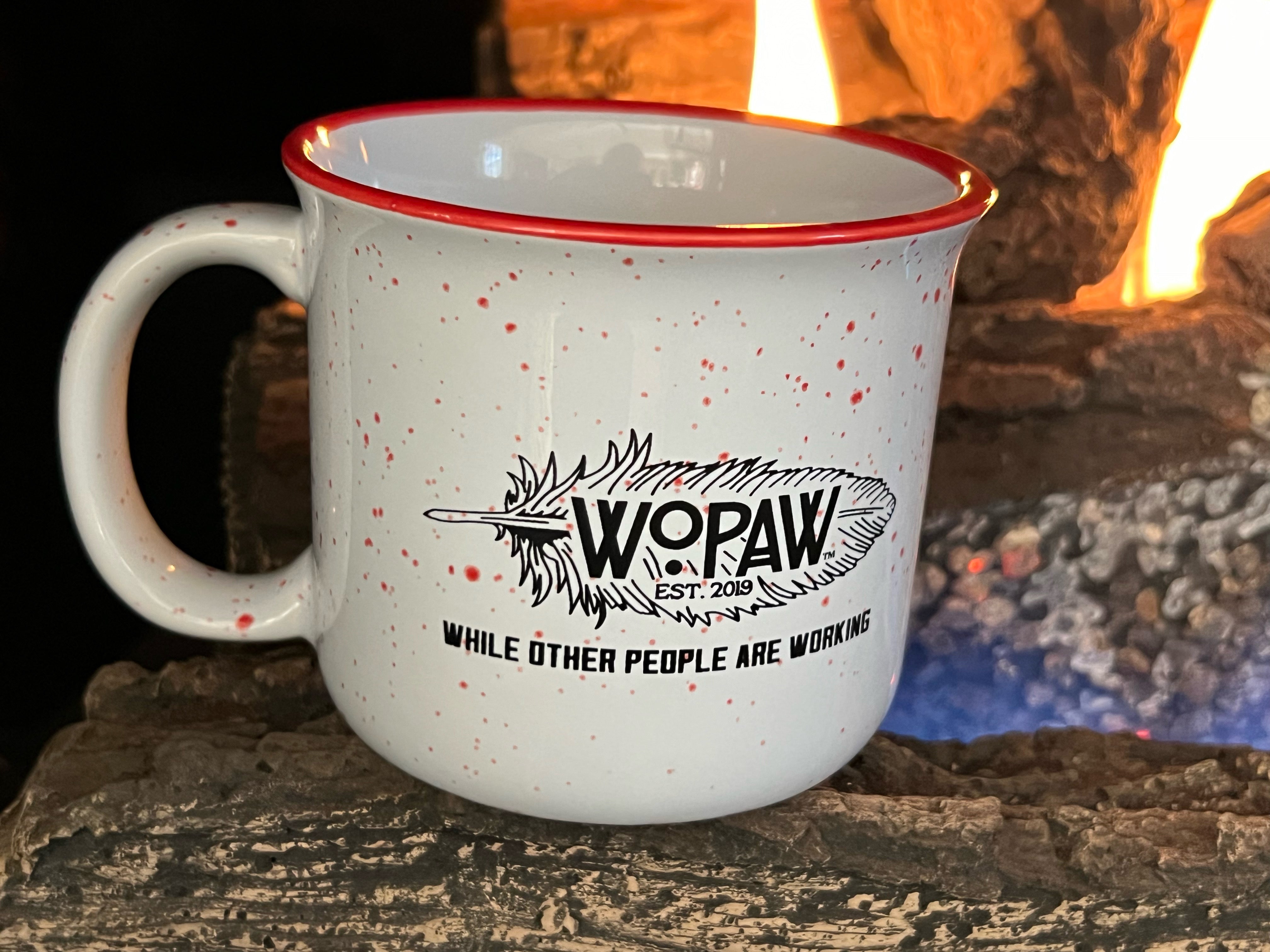 WOPAW Logo Ceramic Campfire Mug