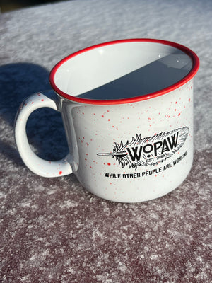 WOPAW Logo Ceramic Campfire Mug