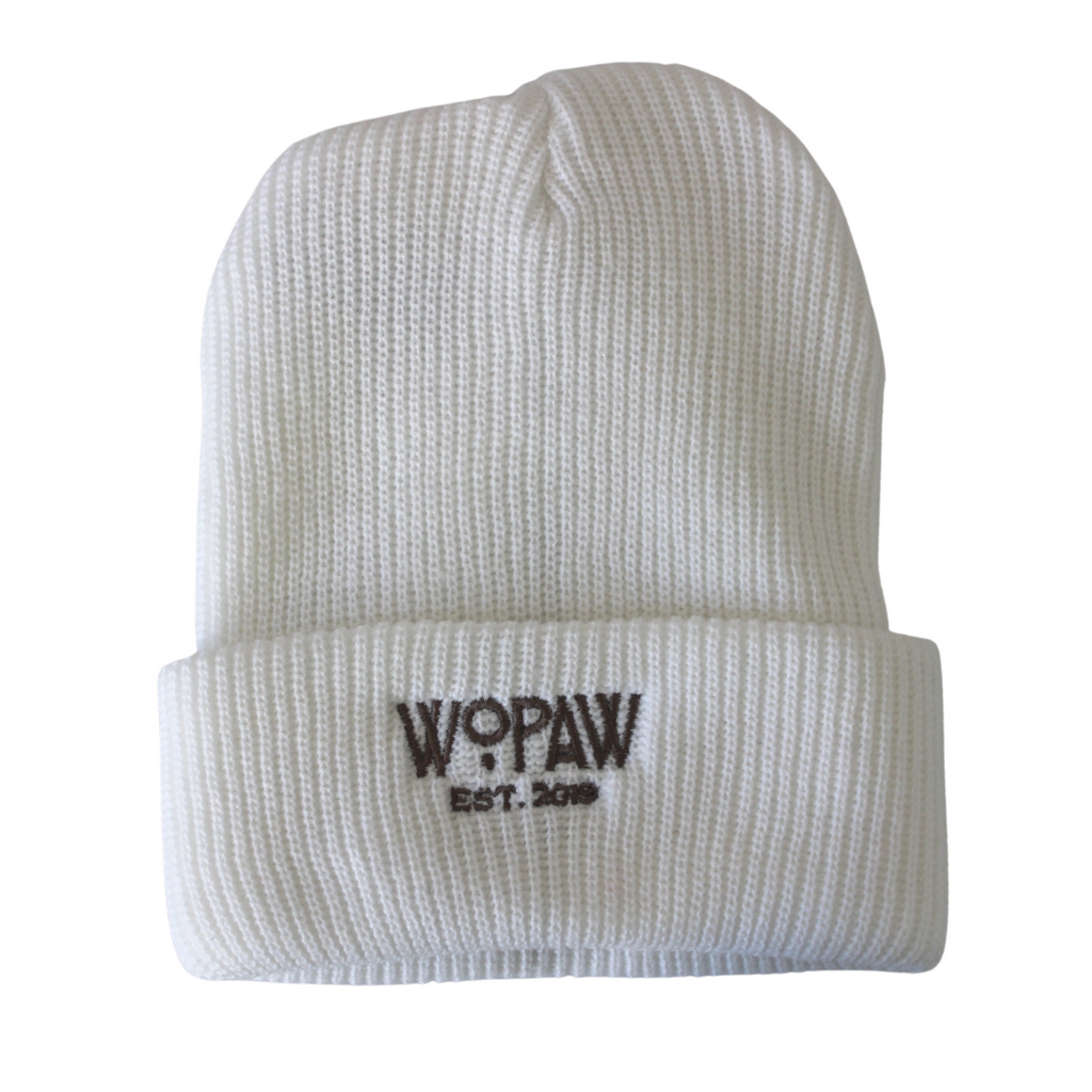 Ivory Folded Cuff Beanie