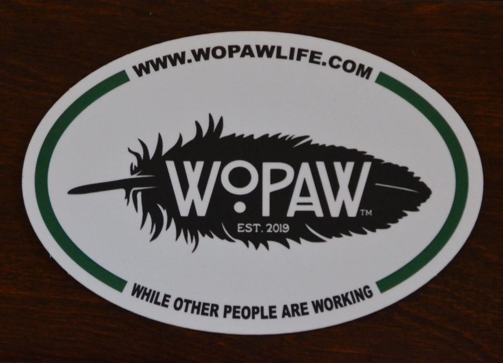 WOPAW Logo Sticker