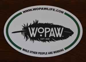 WOPAW Logo Sticker